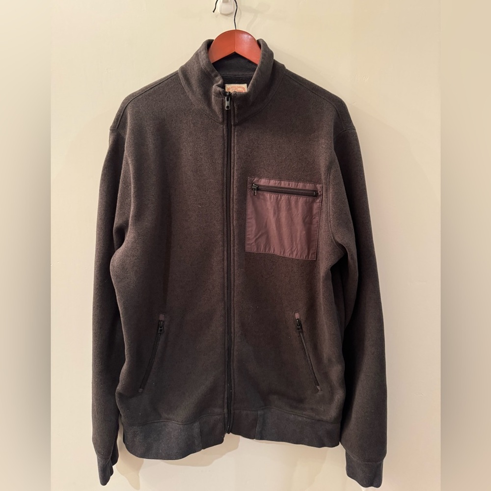 J. Crew Grizzly Fleece Zip Up Sweater Men’s XLT